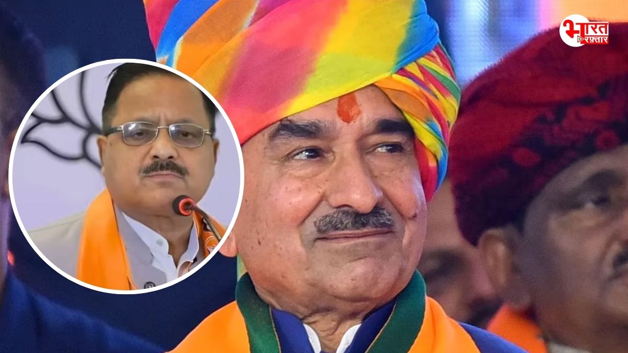 'राधामोहन अग्रवाल हमारे कान खींचते हैं', नितिन नबीन के कार्यक्रम में बोले प्रदेशाध्यक्ष मदन राठौड़