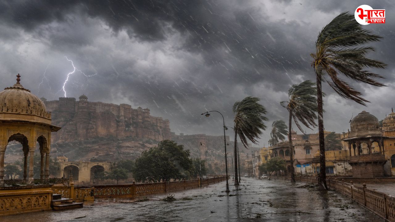 Rajasthan Weather Update: राजस्थान में आज 20 जिलों में बारिश का अलर्ट, जानें आपके जिले में कब होगी बारिश 