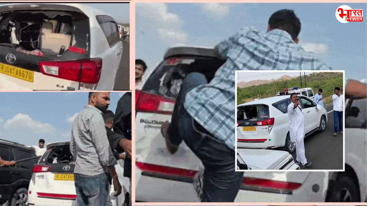 क्या किसी साजिश का हिस्सा था काफिले में गाड़ी घुसाना या फिर ये महज हादसा? बेनीवाल ने किसकी तरफ किया इशारा