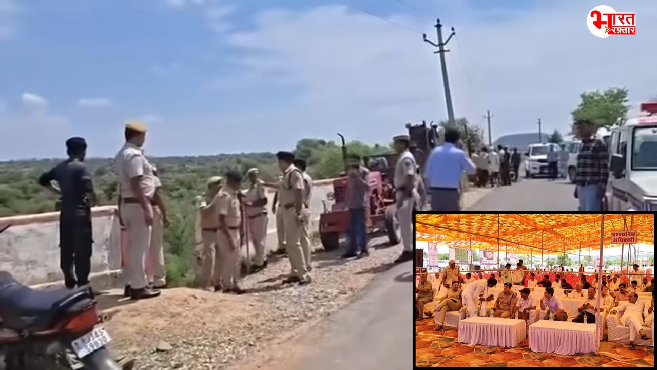 आज खुलेगा पांचना का पानी, बांध पर पुलिस-प्रशासन का कड़ी मुस्तैदी