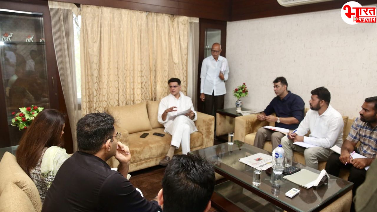 सचिन पायलट ने टोंक में की विकास कार्यों की समीक्षा, सोनम वांगचुक की गिरफ्तारी को बताया ‘दुर्भाग्यपूर्ण’