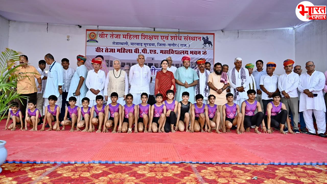 खरनाल में बनेगा वीर तेजाजी का भव्य पैनोरमा, मारवाड़ मूंडवा पहुंचीं दिया कुमारी, की 2 करोड़ की घोषणा