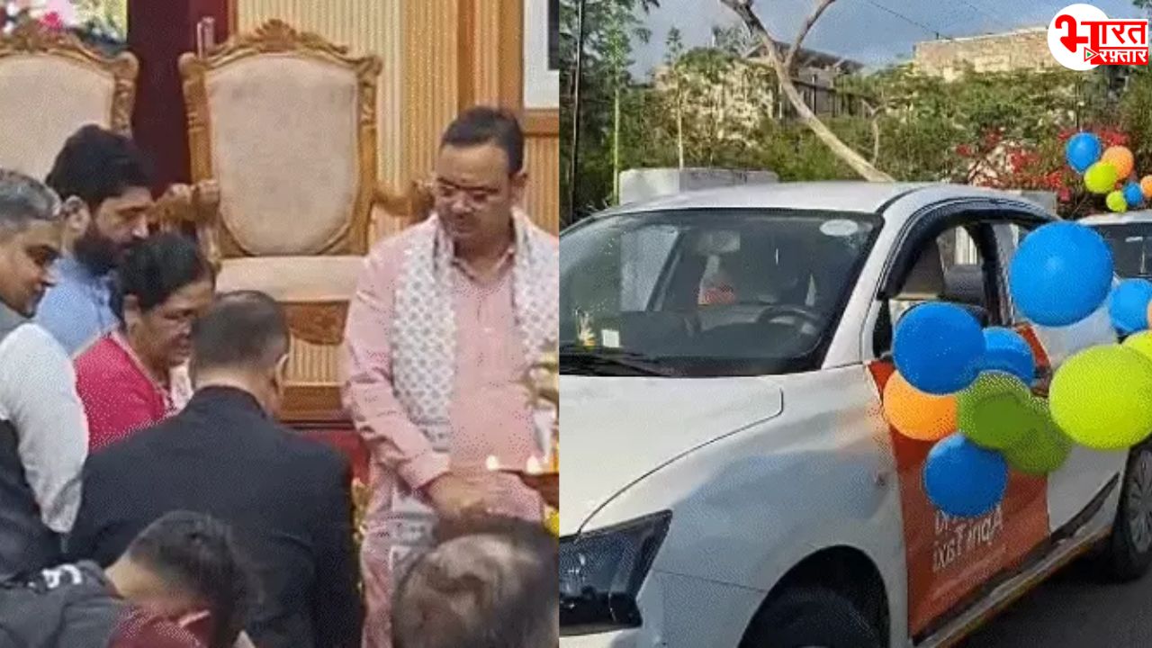 अब Ola-Uber को मिलेगी टक्कर? भजनलाल शर्मा ने राजस्थान में लॉन्च की Bharat Taxi की नई सवारी