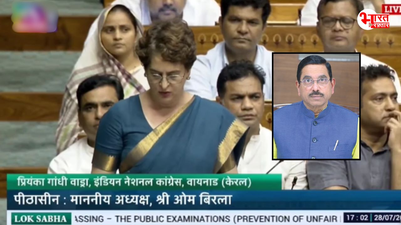 नए शिक्षा मंत्री प्रह्लाद जोशी पर संसद में राहुल-प्रियंका ने किया हंगामा, कहा- ये बलात्कारियों को बचाने वाला मंत्री 