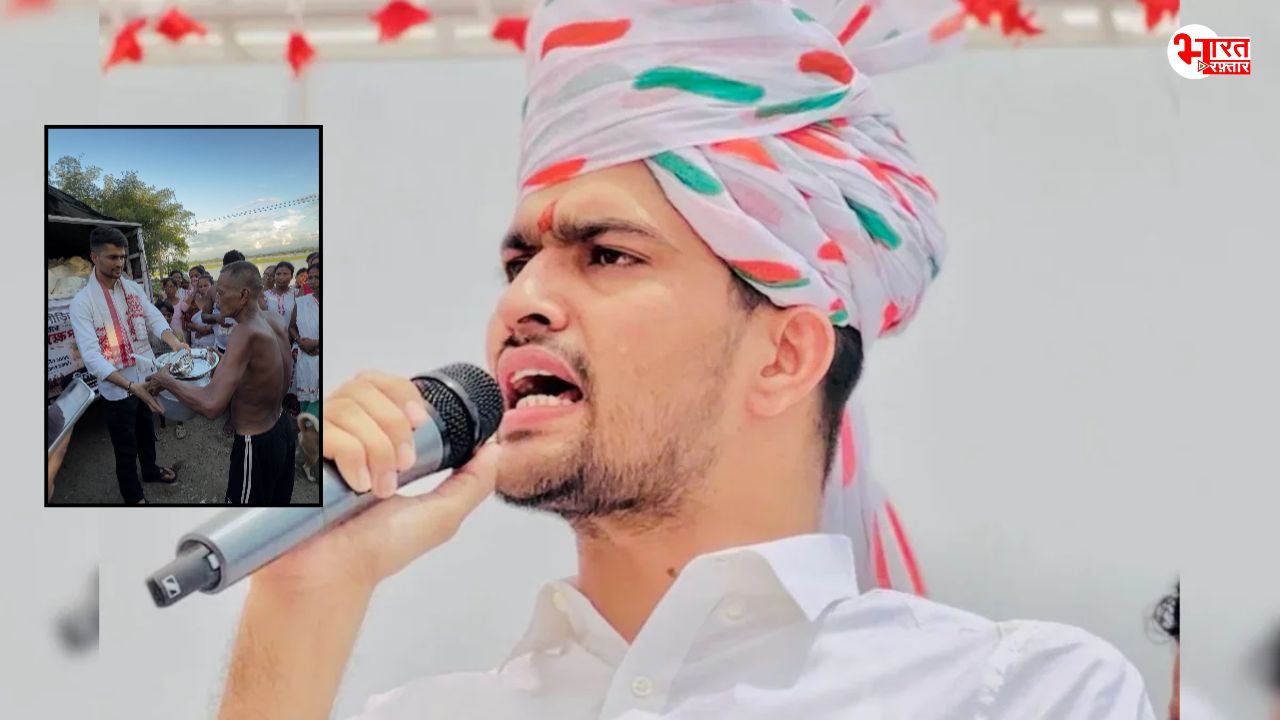 राजस्थान छात्रसंघ चुनावों की मांग के बीच असम में बाढ़ पीड़ितों के साथ दिखे निर्मल चौधरी