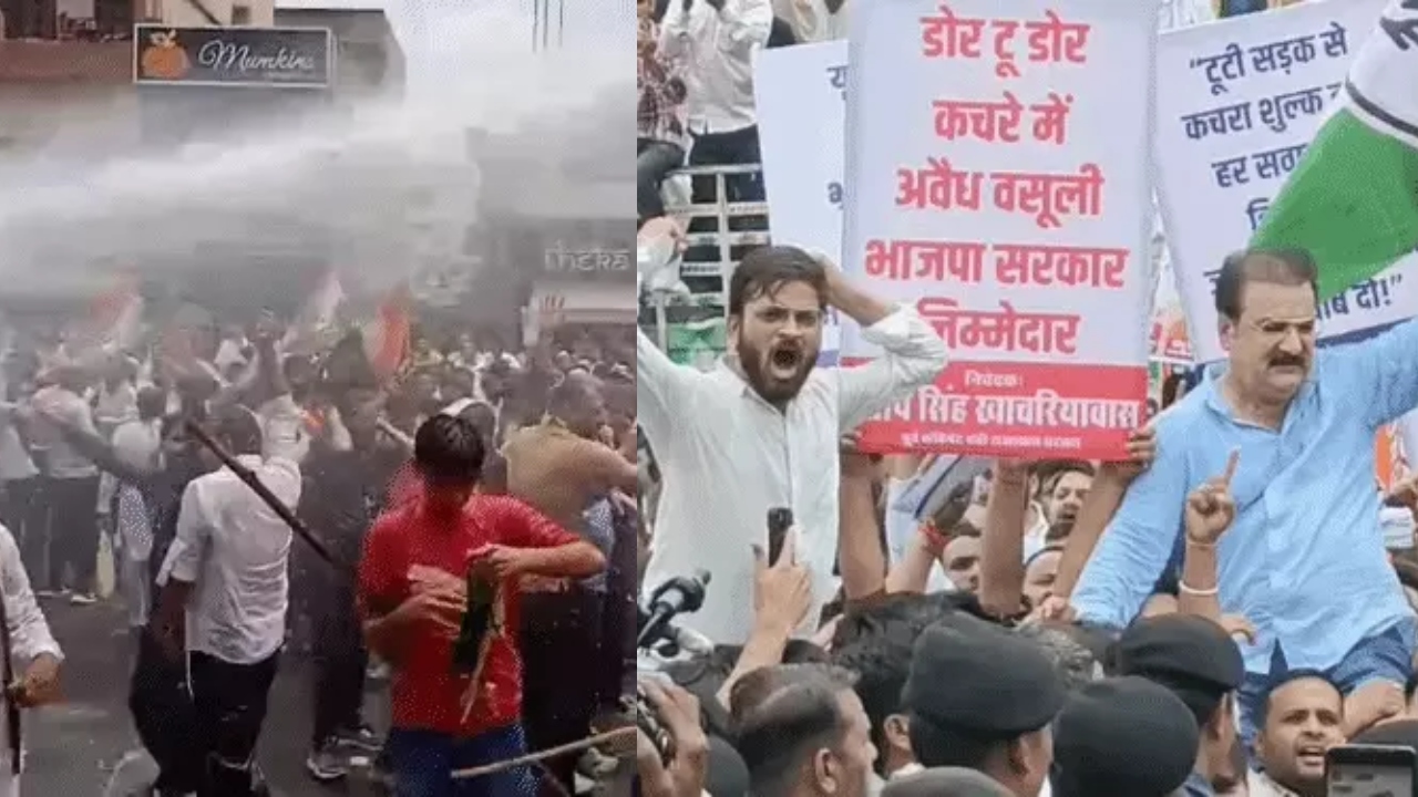Jaipur Congress Hisab Mango Rally