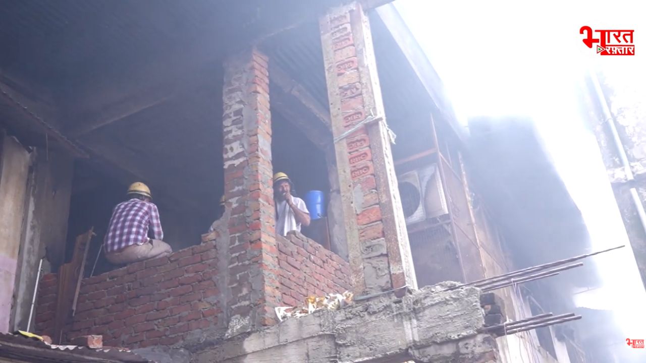 jaipur Tripolia bazar purohit ji ka katla fire incident