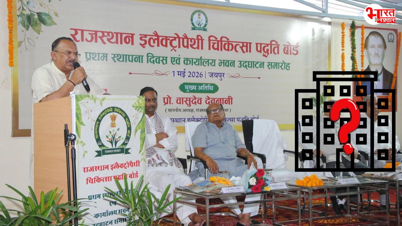 उद्घाटन के 5 महीने बाद भी अधूरा है इलेक्ट्रोपैथी बोर्ड का कार्यालय! 8.99 लाख के कामों का भुगतान अटका