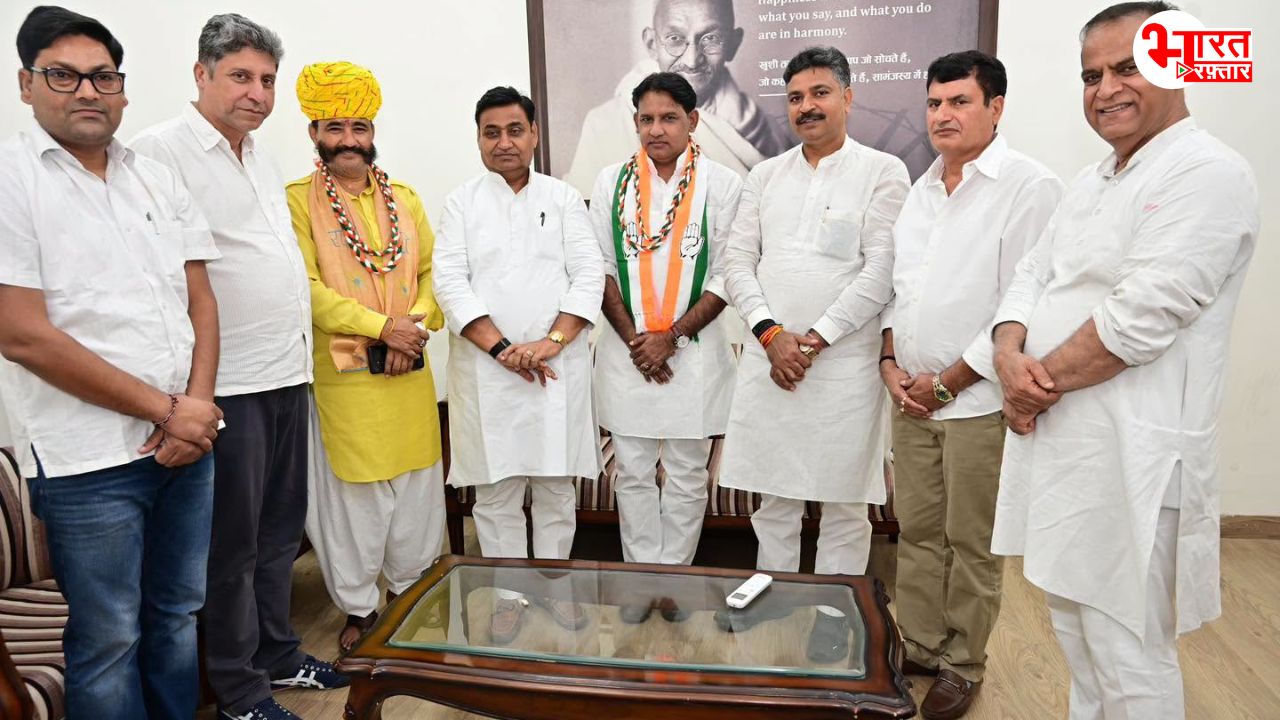 भरतपुर-टोंक में कांग्रेस का बड़ा सियासी दांव, नेम सिंह फौजदार और गोपाल गुर्जर ने थामा कांग्रेस का हाथ